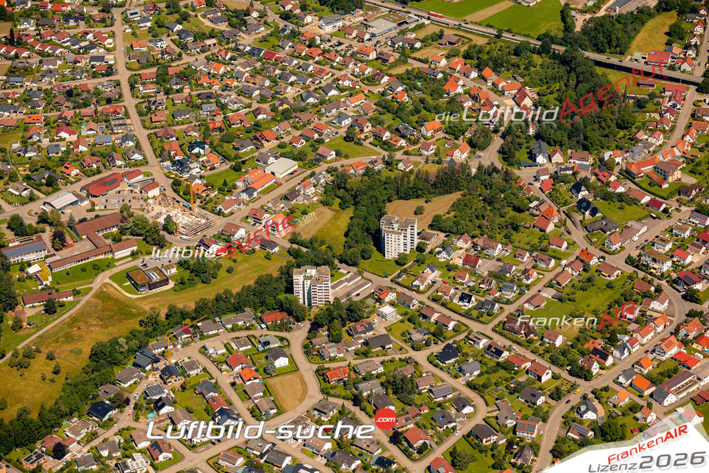 Das Luftbild zeigt : Weilstetten Balingen - Die Luftaufnahme wurde 2024 vom UL-Flugzeug aus erstellt ( keine Drohne ) - Hochauflösende Luftaufnahme - Für grossformatige Ausdrucke geeignet. Die Geschenkidee !Mit Lizenz und Bildrechte bestellbar