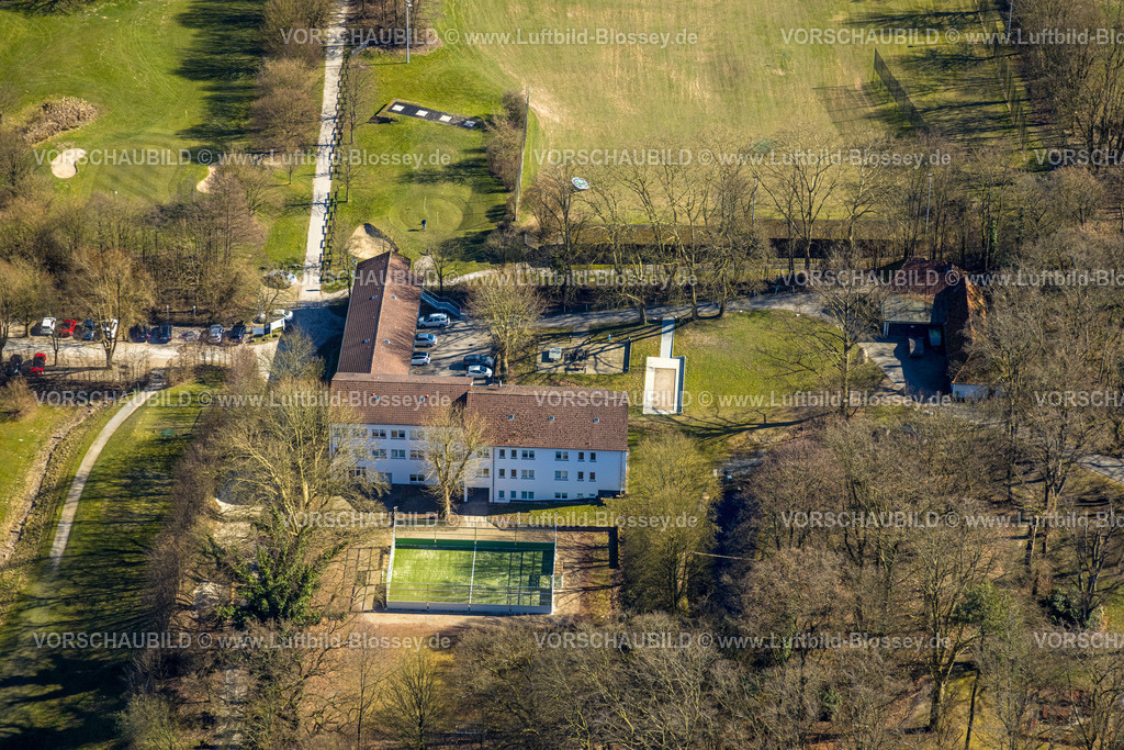 Herdecke250303233 | Luftbild, Bildungszentrum Herdecke, Bolzplatz, Ostender Weg, Ostende, Herdecke, Ruhrgebiet, Nordrhein-Westfalen, Deutschland