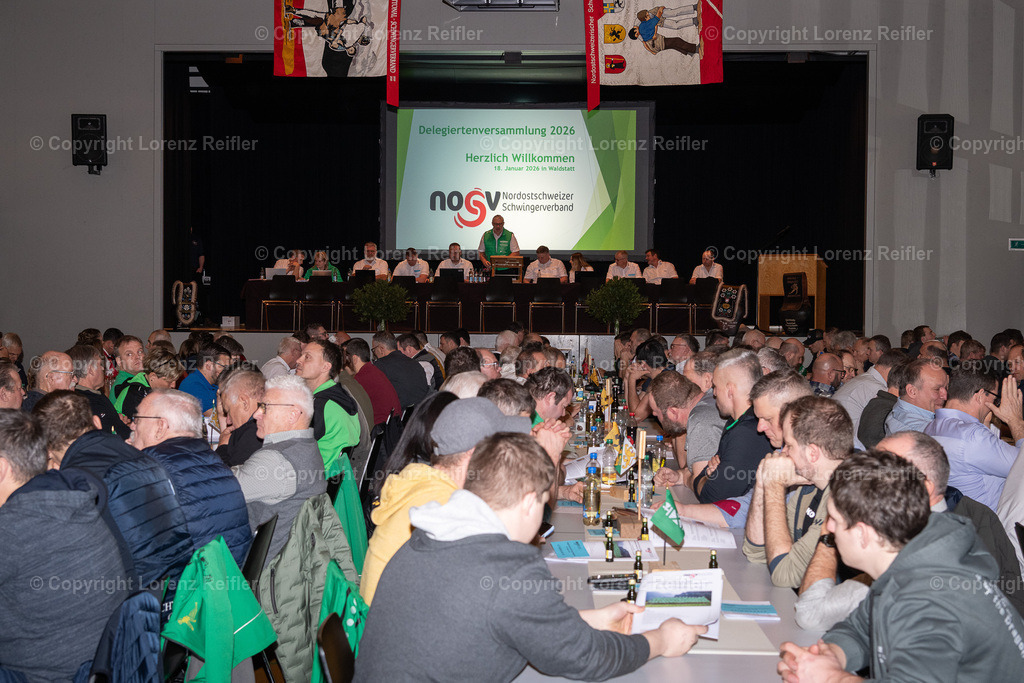 Schwingen -  NOSV DV 2026 | Waldstatt, 18.1.26, Schwingen - NOSV DV.