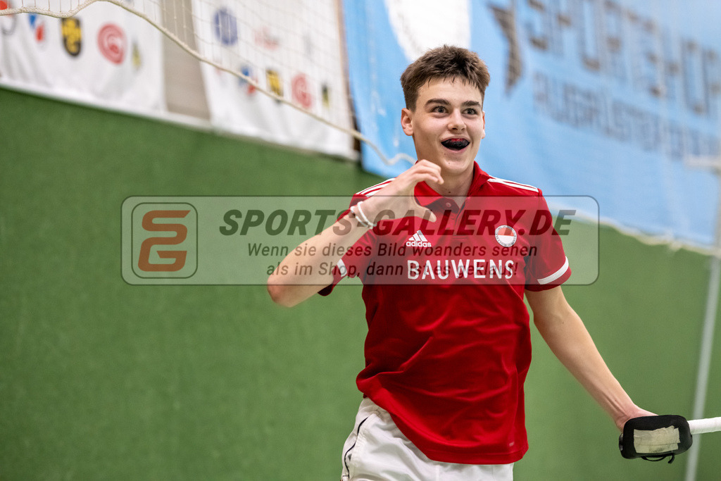 SFE_20230305_0096 | Deutsche Meisterschaft Männliche U16 Halle 2023 am 05.03.2023 in Köln (KTHC Stadion Rot-Weiss Köln Tennis and Hockey Club), Photo: Stephan Fehrmann 2022 (Sports-Gallery)