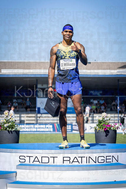 Multisport Event; Ratingen, 28.06.2026 | RATINGEN, GERMANY - JUNE 28, 2026 :  Devon Williams (USA / United States) competing during the Multisport Event at Stadion Ratingen on June 28, 2026 in Ratingen, Germany.