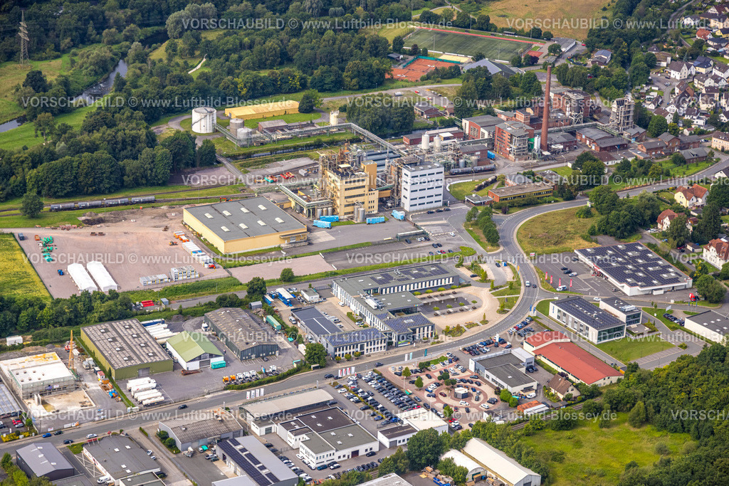 Arnsberg250806330 | Luftbild, Perstorp Chemicals GmbH Chemiewerk, Niedereimer, Arnsberg, Ruhrgebiet, Nordrhein-Westfalen, Deutschland