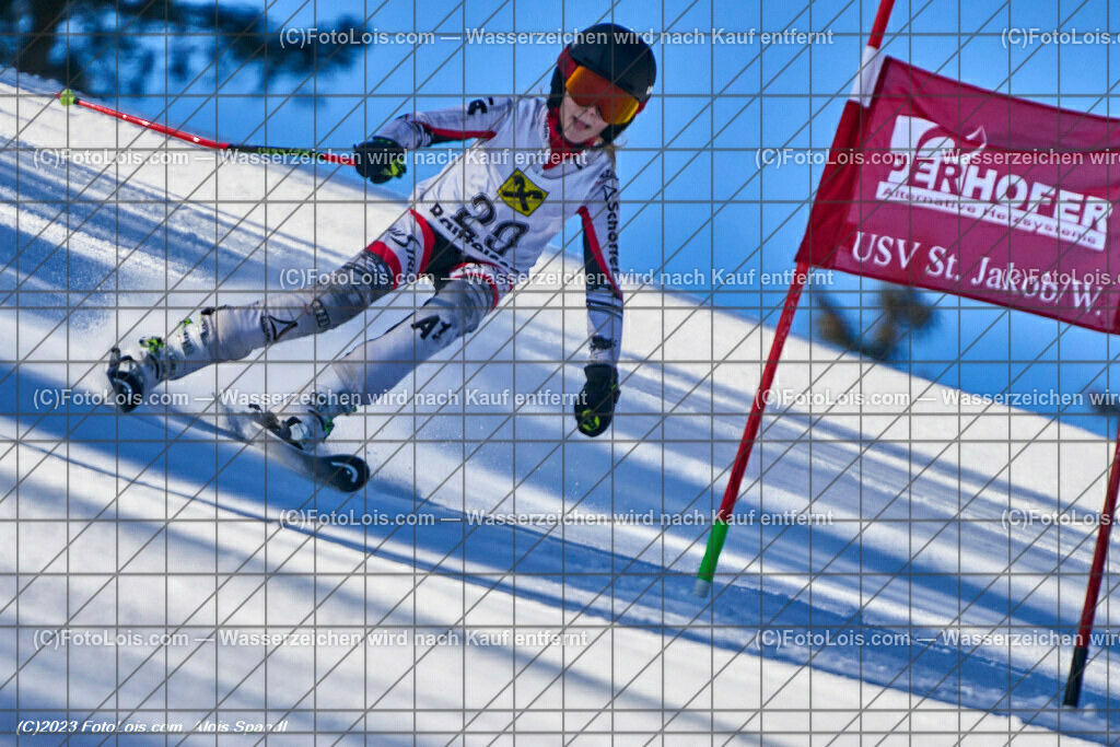 ALP7352_JOGLLAND-CUP-RTL_St-Jakob-Walde_Wieser Mia | (C)FotoLois.com, Alois Spandl. Raiffeisen-Liebmarkt Sport 2000 Autohaus Felber-Fischer Jogllandcup, Skibezirk 7 - Joglland, Sa 20. Januar 2024.