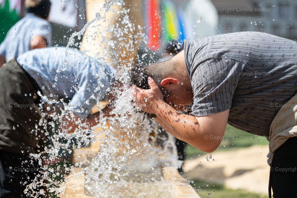 Schwingen -  Appenzeller Kantonal Nachwuchsschwingfest 2023 | Oberegg, 8.7.23, Schwingen - Appenzeller Kantonal Nachwuchsschwingfest.