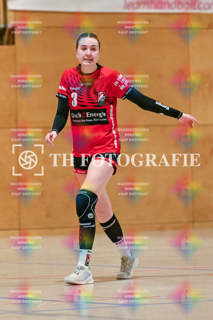 GER, SG Maulburg/Steinen - TuS Helmlingen, Frauen-Handball, Oberliga Suedbaden, 19. Spieltag, Saison 2024/2025, 23.03.2025 | Leonie Kiefer (SG Maulburg/Steinen, #03)GER, SG Maulburg/Steinen - TuS Helmlingen, Frauen-Handball, Oberliga Suedbaden, 19. Spieltag, Saison 2024/2025, 23.03.2025Foto: TH Fotografie/Thomas Hess