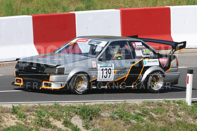 FIA European Hill Climb Championship – Rechberg 2026 | FIA European Hill Climb Championship at Rechberg, held from 24 to 26 April 2026 near Tulwitz, Styria, Austria. The image shows Norbert STRASSER SEN. (AUT) Toyota Corolla AE86.