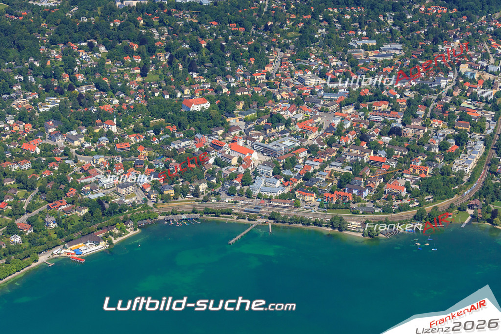 Luftbild von  Starnberg - Luftaufnahme wurde 2017 von https://frankenair.de mittels Flugzeug (keine Drohne) erstellt - die Geschenkidee