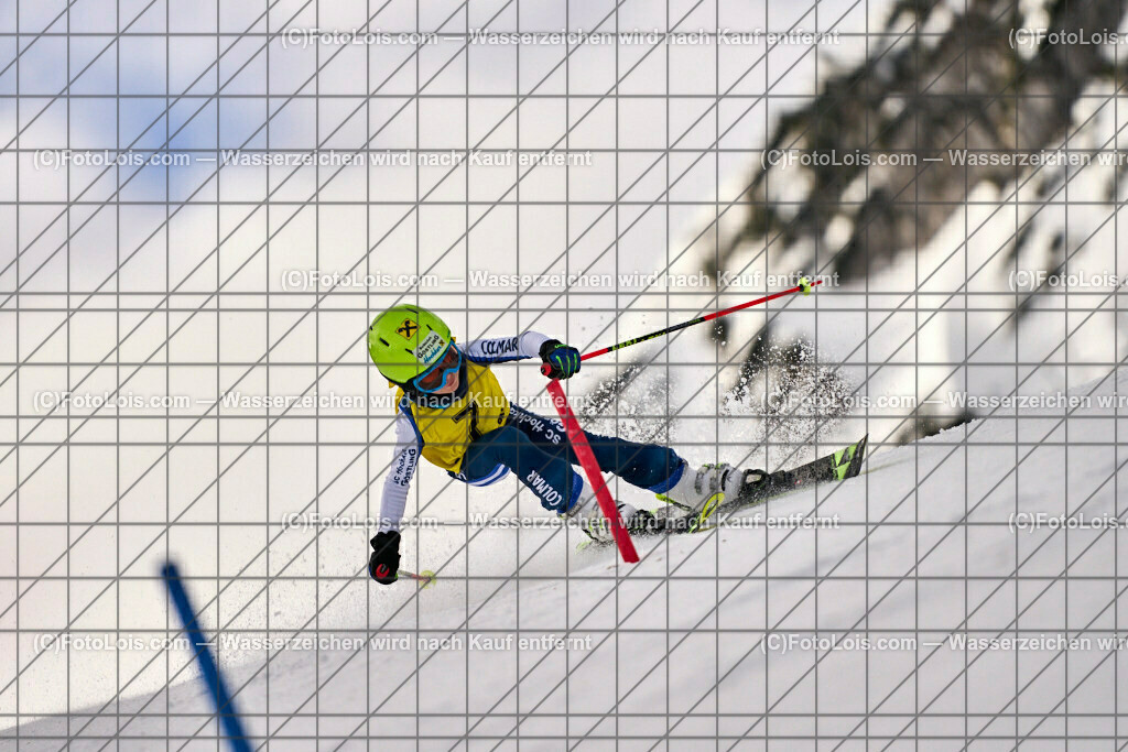 ALP7637_NOe-Kinder-LM_SL-I_Hochkar_Bayer Matthias | (C)FotoLois.com, Alois Spandl. NÖ Kinder-Landesmeisterschaft, SLALOM im Draxlerloch am Hochkar, erster Lauf, So 18. Februar 2024.