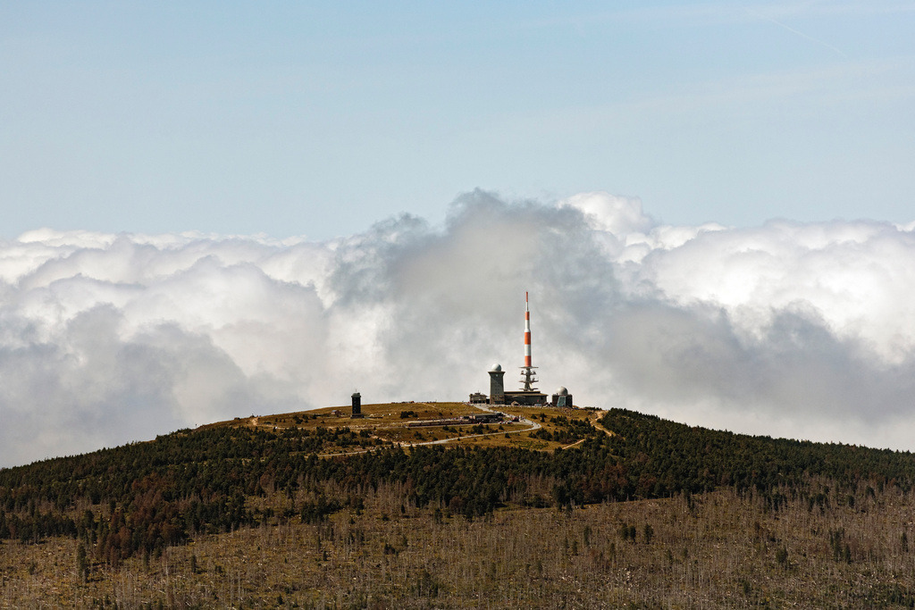 dr__0074039.jpg | SCHIERKE 01.09.2021 Gipfel des Brockengebirges im Harz in Schierke im Bundesland Sachsen-Anhalt. // Forest and mountain scenery Brocken in winter in Schierke in the state Saxony-Anhalt. Foto: Daniel Reiter