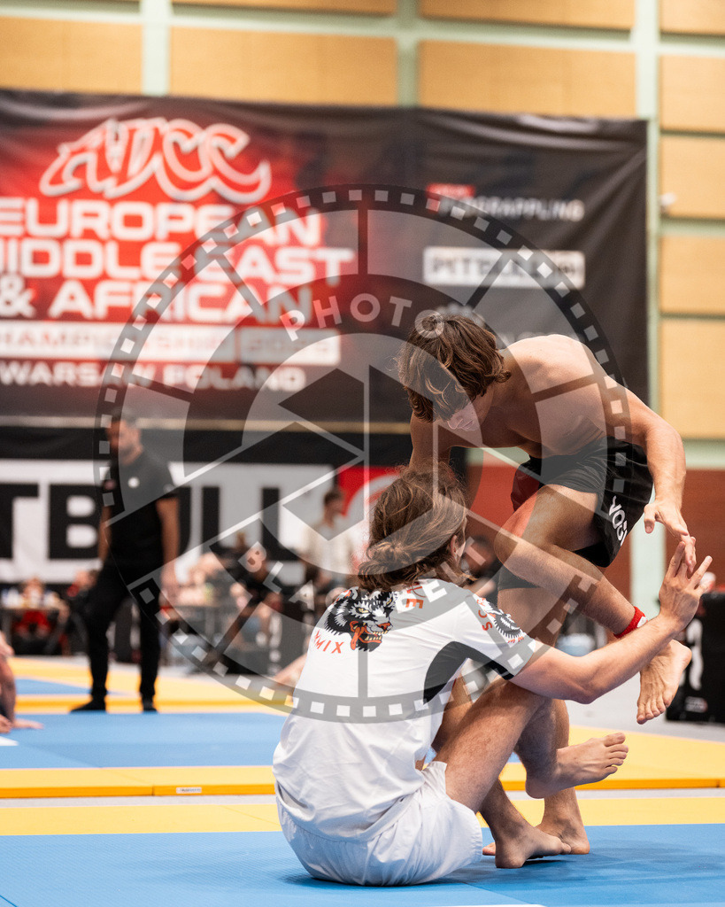 20250906PBB2159 | Fighters compete during the ADCC European Trials  competition in Warsaw, Poland, on September 6, 2025.
