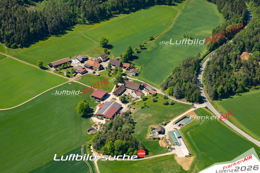 Schöne Luftaufnahme als Geschenk in Allmannsfeld Kastl - Die Luftbildaufnahme wurde 2025 vom UL-Flugzeug heraus erstellt ( keine Drohne ) - Hochauflösende Luftaufnahme -Nicht vergleichbar mit Google Maps oder Satelittenbilder- Die Geschenkidee !Mit Lizenz und Bildrechte bestellbar