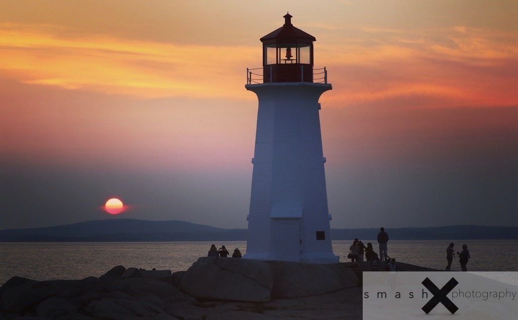 Sunset-Lighthouse 03 | Peggy's Cove, Halifax, Nova Scotia (Canada/Kanada)