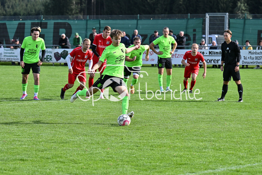 TSV Hollenbach - FC Stätzling | Elfmeter zum 0-1