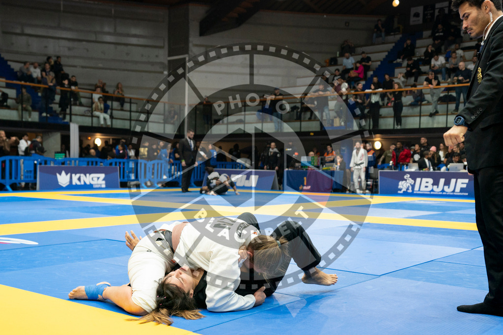 20240124PBB02540 | Fighters compete during the second day of the IBJJF European Championship in Paris, France, on January 24, 2024.