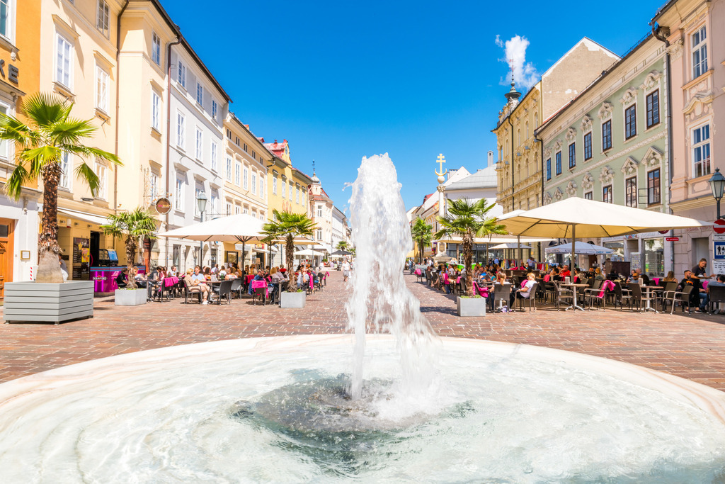 Klagenfurt  | Innenstadt Klagenfurt in Kärnten / Österreich