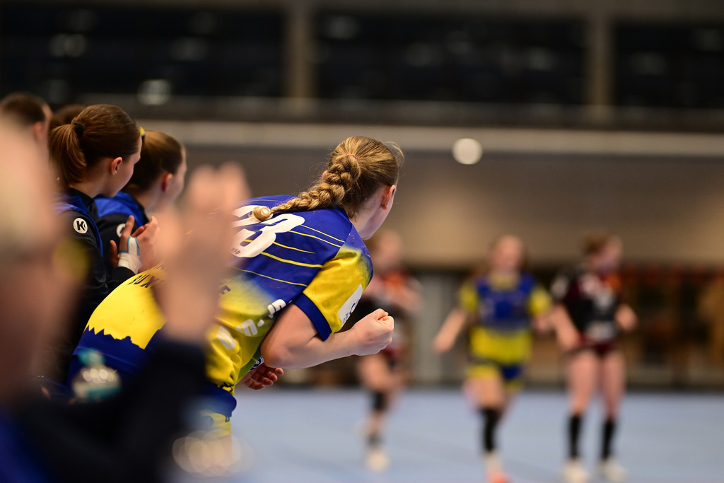 Handball I Frauen I Saison 2025-2026 I 3. Liga Staffel Nord I 11. Spieltag I Buxtehuder SV II - Frankfurter HC | Der Sportfotograf. - Realisiert mit Pictrs.com