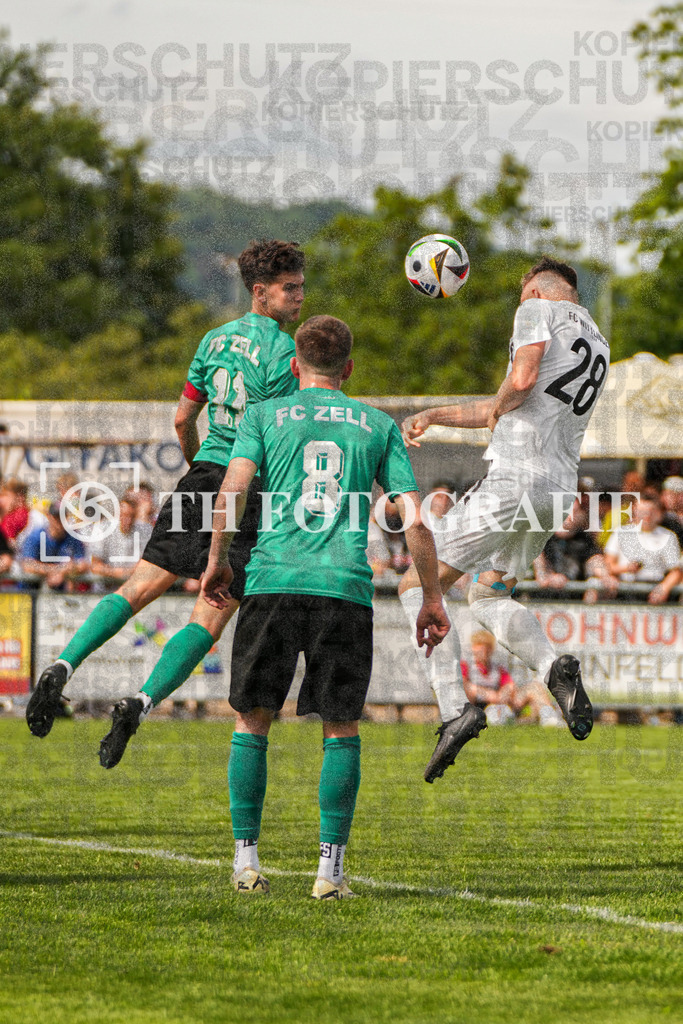 GER, FC Zell - FC Wittlingen, Fussball, Rothaus Bezirkpokal, Finale, Saison 2024/2025, 29.05.2025 | GER, FC Zell - FC Wittlingen, Fussball, Rothaus Bezirkpokal, Finale, Saison 2024/2025, 29.05.2025Foto: TH Fotografie/Alessio Bosco