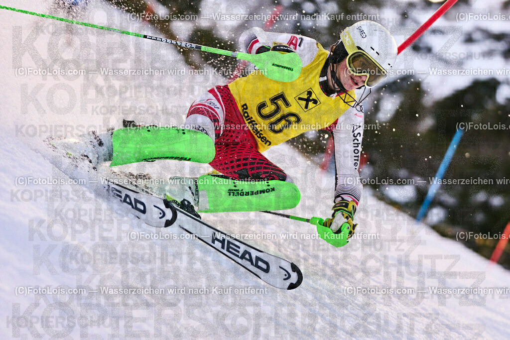 ALP3064_NWC-OAC-Slalom-II DG-I_Hochkar_Huber Philip | (C)FotoLois.com, Alois Spandl, NWC+OAC-Schüler-Slalom 1 auf dem Hochkar, Sa 7. Jänner 2023.