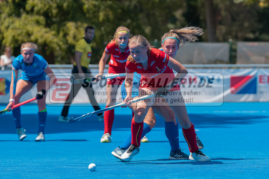 HK_20230708_109844 | Euro Hockey WU18 Belgium - Scotland Championship Girls & Boys am 8.7.2023 CHTC , Krefeld ,
