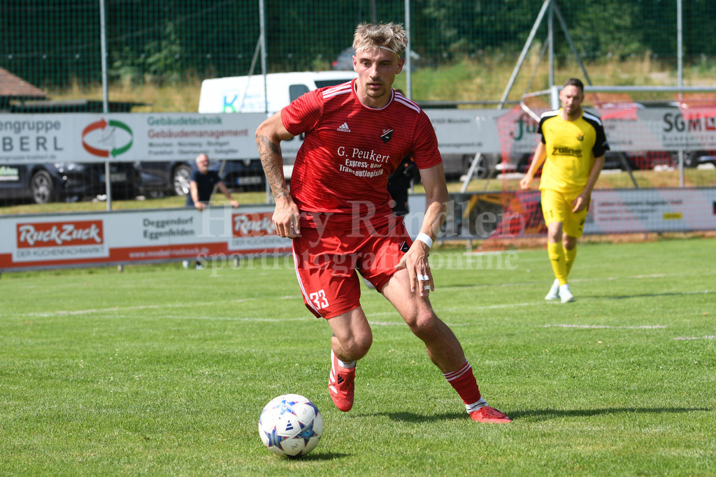 Testspiel TSV Seebach : DJK Vilzing vom 05.07.2025 | Marius Weiderer (TSV Seebach #33) - Realisiert mit Pictrs.com