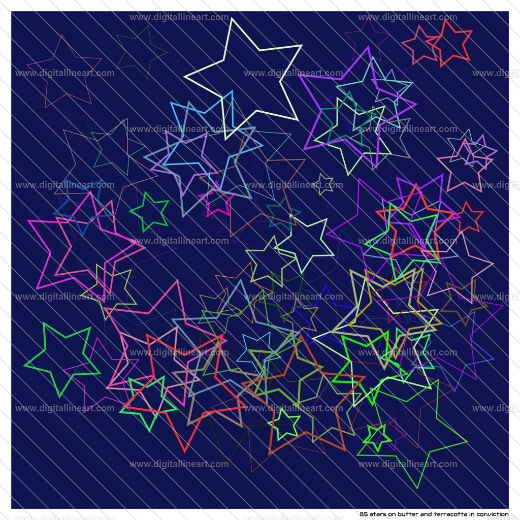 85-stars-butter-and-terracotta-in-conviction | digitallineart - Realisiert mit Pictrs.com