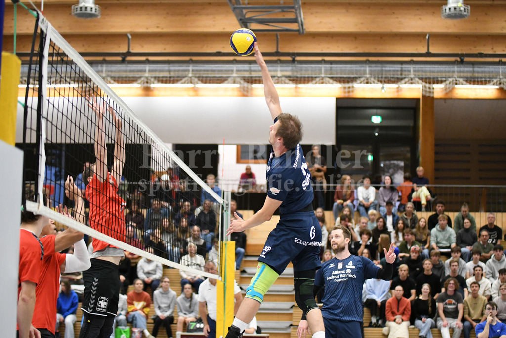 TSV 1861 Deggendorf : MTV München II | René Räbinger  (TSV Deggendorf Volleyball  #18) - Realisiert mit Pictrs.com