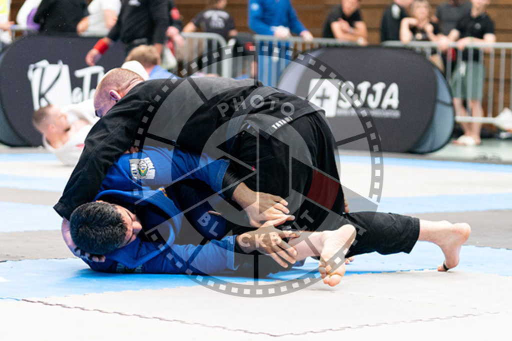20230826PBB53550 | Fighters compete during the AJP INTLPRO BJJ and grappling competition in Hamburg, Germany, on August 26 2023.