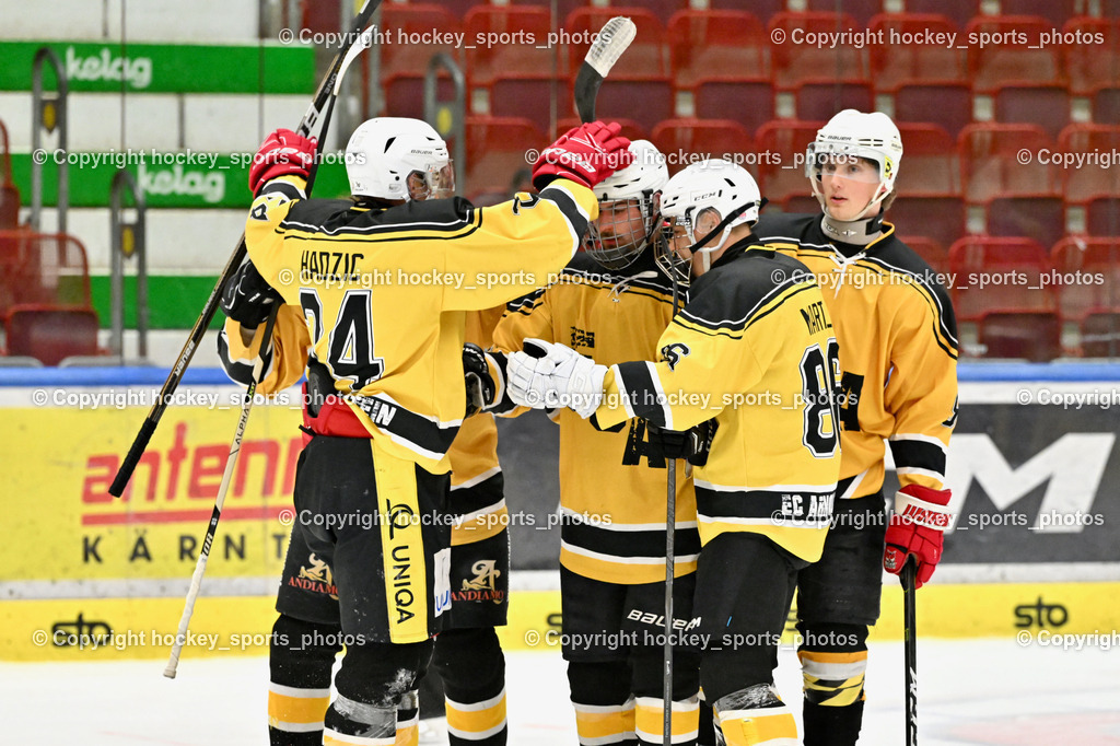 EC Kellerberg vs. EC Arnoldstein | Jubel EC Arnoldstein Mannschaft, EC Kellerberg vs. EC Arnoldstein, EC Kellerberg vs. EC Arnoldstein am 27.01.2026 in Villach (Stadthalle Villach), Austria, (Photo by Bernd Stefan)
