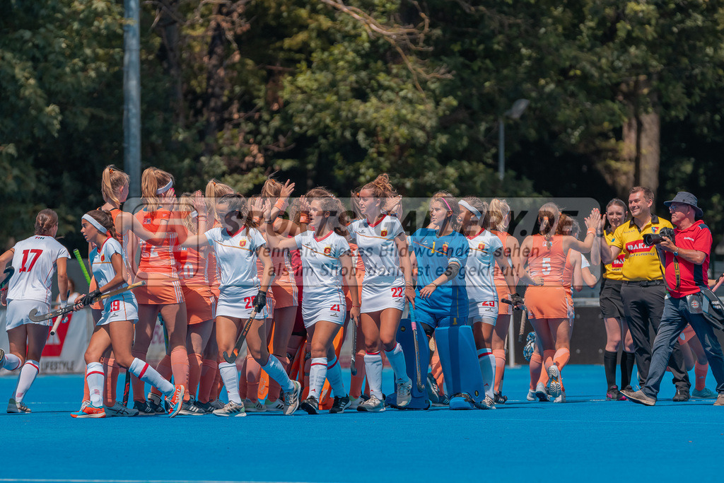 HK_20230711_101064 | Euro Hockey WU18 Spain vs Netherlands Championship Girls &amp; Boys am 11.7.2023 CHTC , Krefeld ,
