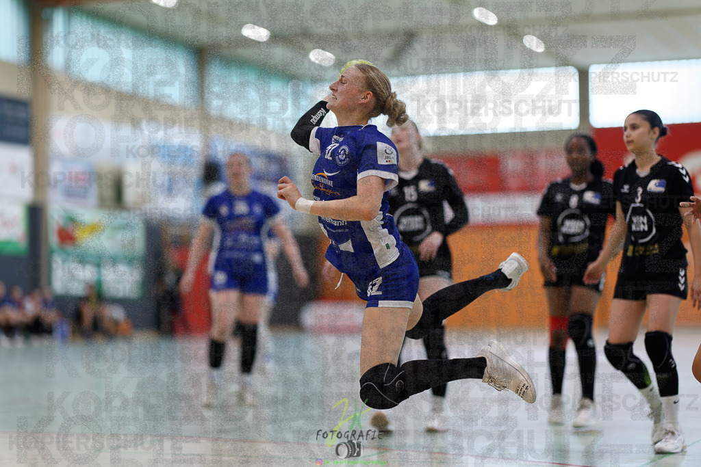 Quali-Turnier JBL wJA; DJK SF Budenheim - TuS Steißlingen | Quali-Turnier JBL wJA; DJK SF Budenheim - TuS Steißlingen am 31.05.2025 in Oberkleen (Weidig-Halle)Photo © 2025 - Jörg Heinrich - Realisiert mit Pictrs.com