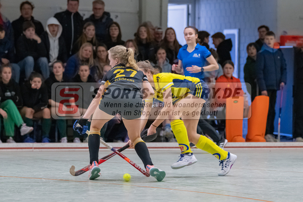 HK_20230225_104613 | Deutsche Meisterschaft WU16 Harvestehuder THC - Eintr. Braunschweig am 25.2.2023 DSC 99, Düsseldorf ,