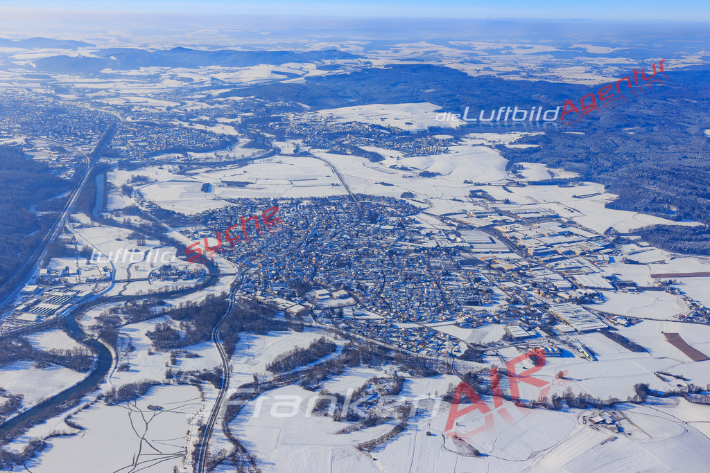 Luftbild von  Michelau-oberfranken - Luftaufnahme wurde 2016 von https://frankenair.de mittels Flugzeug (keine Drohne) erstellt - die Geschenkidee