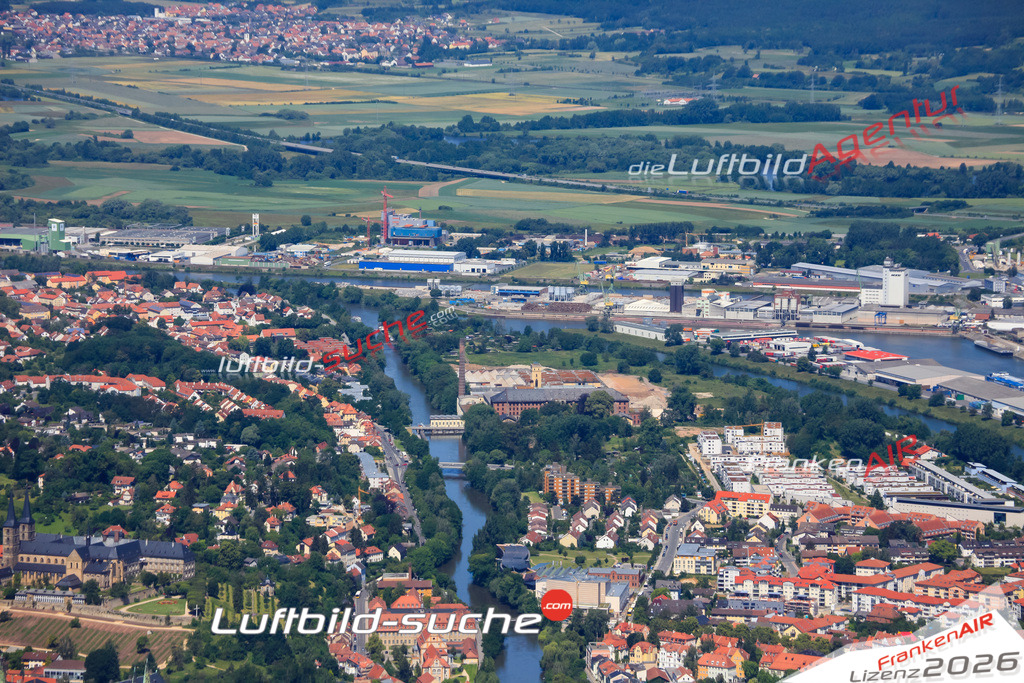 Die Luftaufnahme Gaustadt -  wurde vom UL-Flugzeug (keine Drohne) aus fotografiert.Hohe Druck- Auflösung-die Geschenkidee!