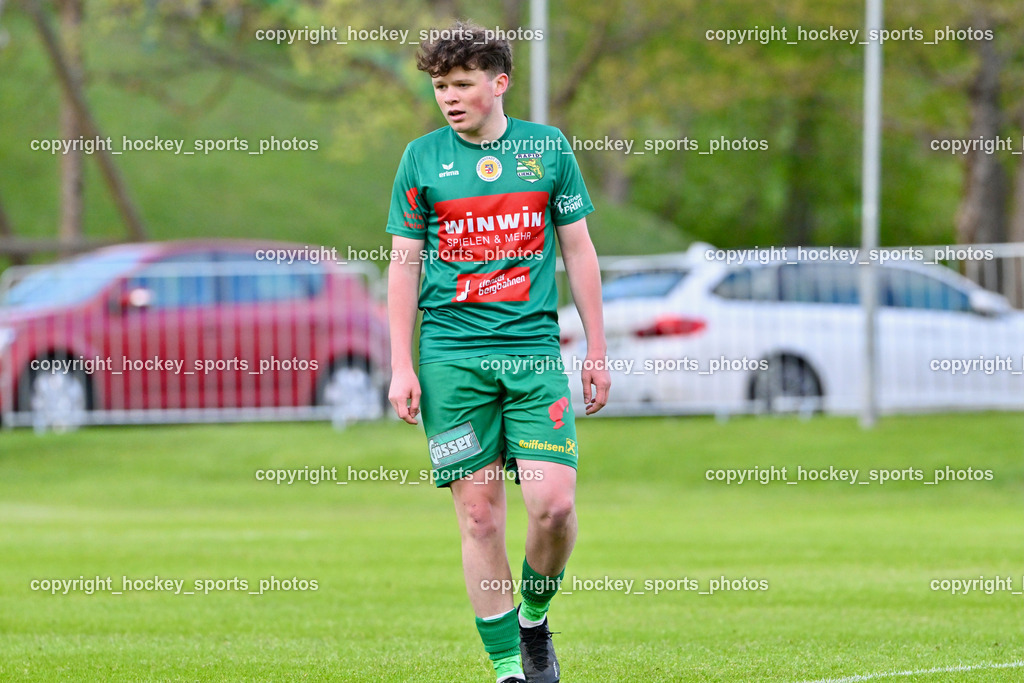 Dellach Gail vs. Rapid Lienz | #18 Oliver Gomig Rapid Lienz, Dellach Gail vs. Rapid Lienz, Dellach Gail vs. Rapid Lienz am 26.04.2024 in Dellach (Sportplatz Dellach Gail), Austria, (Photo by Bernd Stefan)