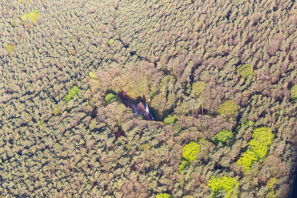 Luftbild: Kolmerberg Kapelle in Dörrenbach im Bundesland Rheinland-Pfalz in Deutschland. Foto: IMG_113777.jpg vom 29.04.2019 durch Werner Riehm/FLY-FOTO.de