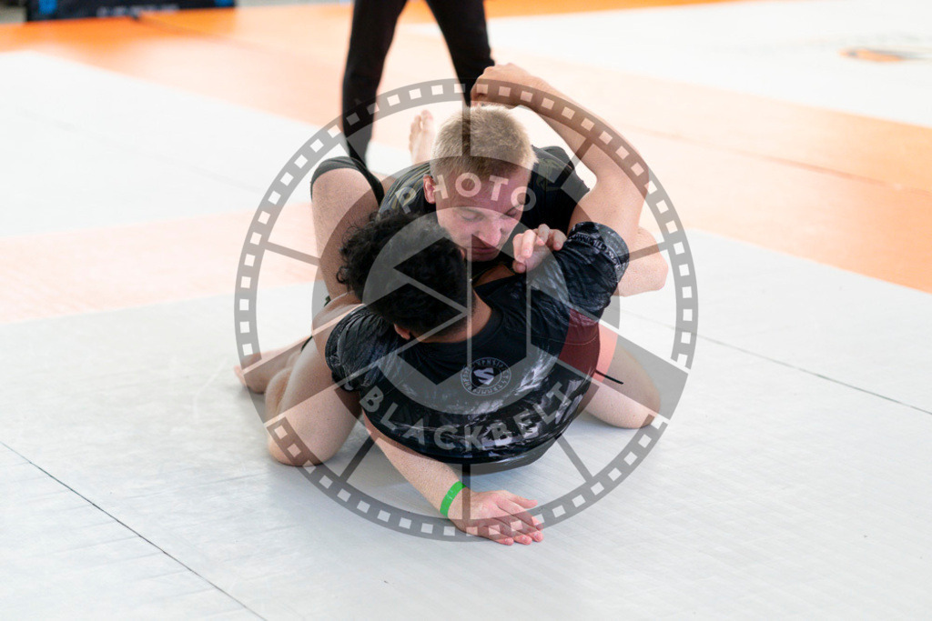20240915PBB3405 | Athletes compete during the Grappling Industries’ grappling and Brazilian jiu-jitsu competition in Berlin, on September 15, 2024.