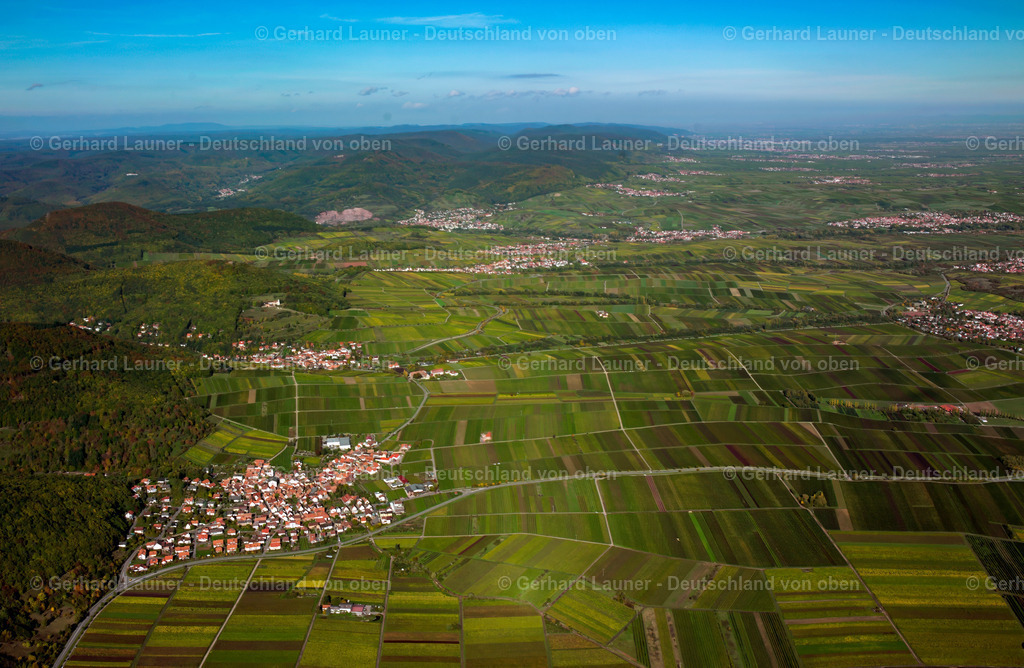 2499314 | Blick über den Pfälzerwald von Eschbach in Richtung Norden