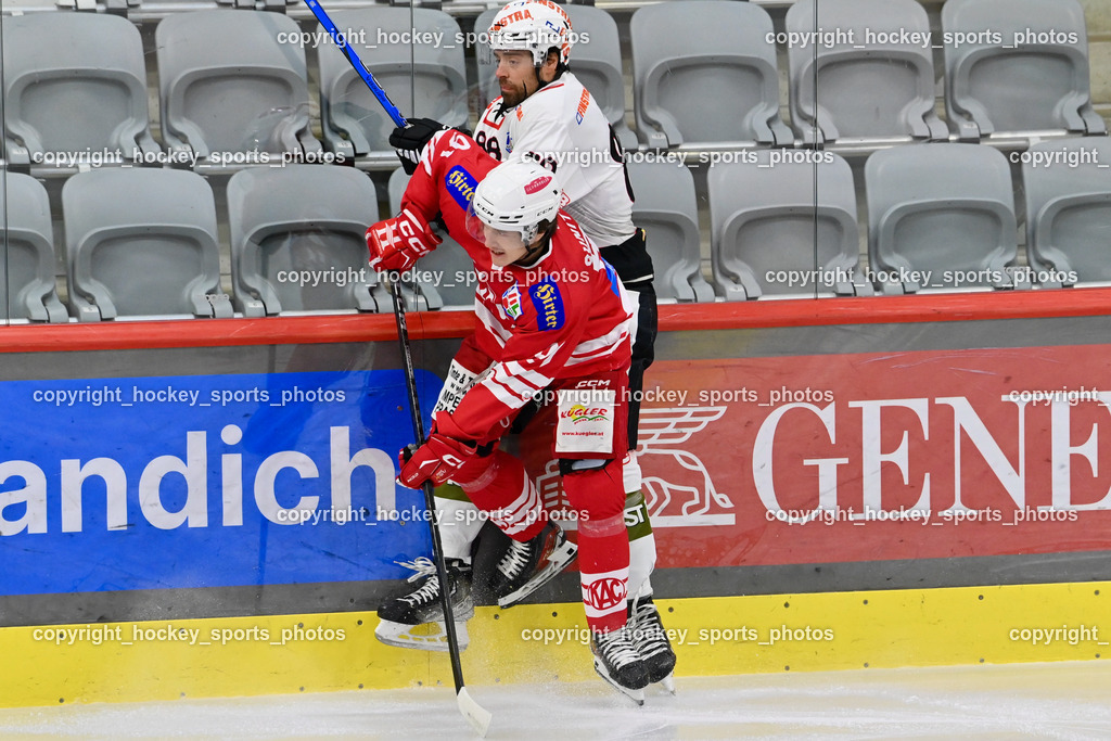 EC KAC Future Team vs. Rittner Buam 16.11.202 | #91 Sunitsch Marco, #88 Insam Marco