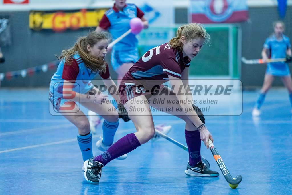 HK_20240303_108927 | 2. Halbfinale Deutsche Meisterschaft WU16 am 3.3.2024 Halle DHC, Düsseldorf ,