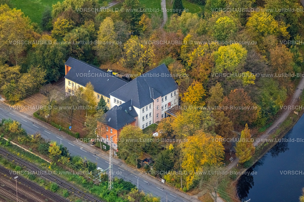 Hamm221011948 | Luftbild, HoppeGarden, Livemusik Veranstaltungsort, Kulturwerkstatt, Friedrich-Ebert-Park, Mitte, Hamm, Ruhrgebiet, Nordrhein-Westfalen, Deutschland