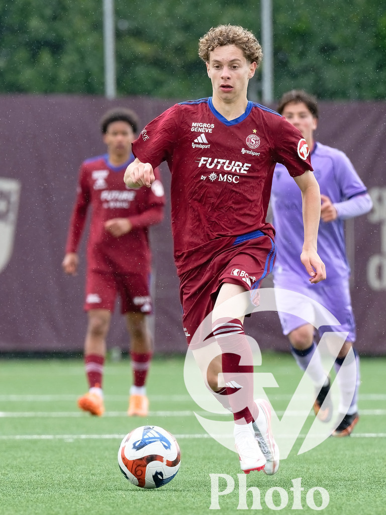 Servette M16  v Bâle M16  - Quarts de finale retour des playoffs de M16 Elite | Geneva, Switzerland - May 16 : during the Quarts de finale retour des playoffs de M16 Elite  match between Servette M16  and Bâle M16  at Stade de Balexert  on May 16 , 2026 in Geneva, Switzerland.