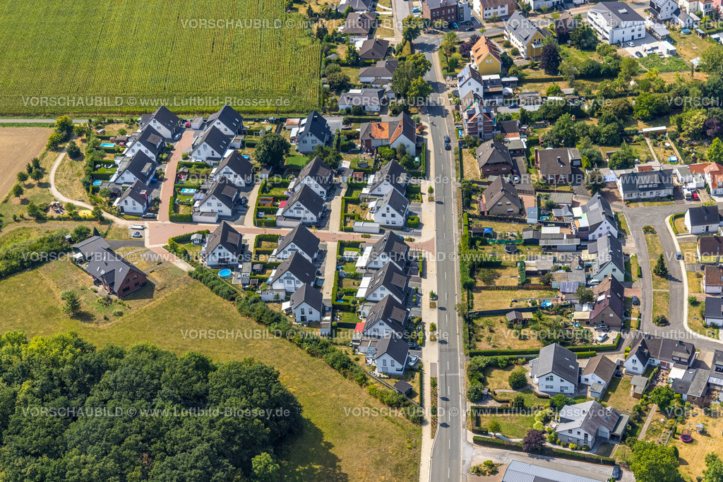 Hamm220809386HerringenPelkum | Luftbild, Neubau Wohnsiedlung Gerhard-Neuhaus-Straße, Pelkum, Hamm, Ruhrgebiet, Nordrhein-Westfalen, Deutschland
