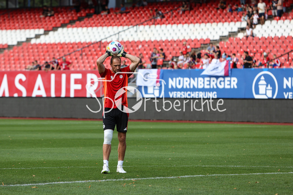 1. FC Nürnberg II - FC Bayern Amateure | FC Bayern Amateure Torwart Trainer Jaroslav DROBNY in Aktion / Freisteller / Einzelfoto