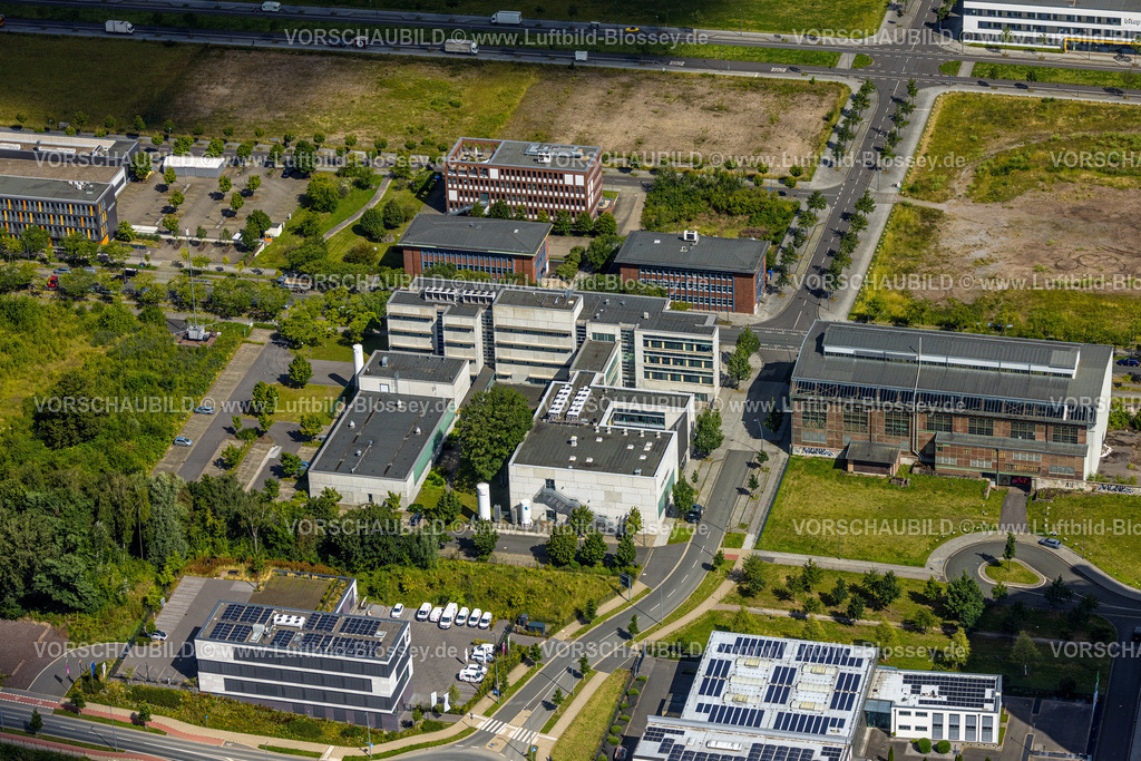 Dortmund240700304 | Luftbild, Technologiepark Gewerbegebiet Phoenix West, MST.factory dortmund, Konrad-Adenauer-Allee 11, Hörde, Dortmund, Ruhrgebiet, Nordrhein-Westfalen, Deutschland