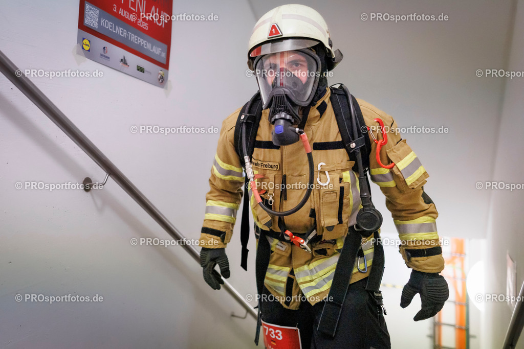 KölnTurm Treppenlauf; Köln, 03.08.2025 | Impressionen vom KölnTurm Treppenlauf am 03.08.2025 in Köln (Nordrhein-Westfalen). 
