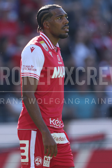 Grazer AK 1902 vs WSG Tirol – Austrian Bundesliga | Graz, Austria, 02.MAY.26 - SOCCER - ADMIRAL Bundesliga, Qualification Group, Grazer AK 1902 vs WSG Tirol. The image shows Donovan Pines (GAK).