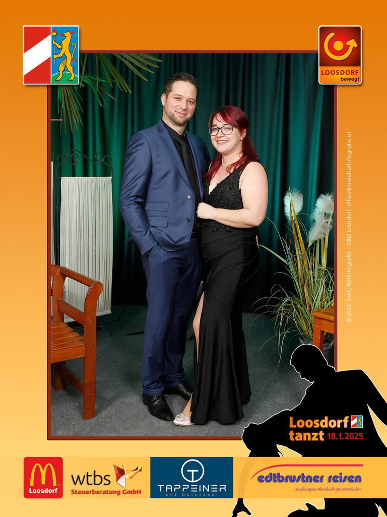 LoosdorfTanzt25_8826 | Ballfotografie - Loosdorf tanzt am 18.01.2025 in der Losensteinhalle LOOSDORF. Vielen Dank den Sponsoren:Edtbrustner Reisen /wtbs Steuerberatung /Autohaus Tappeiner/McDonalds Loosdorf