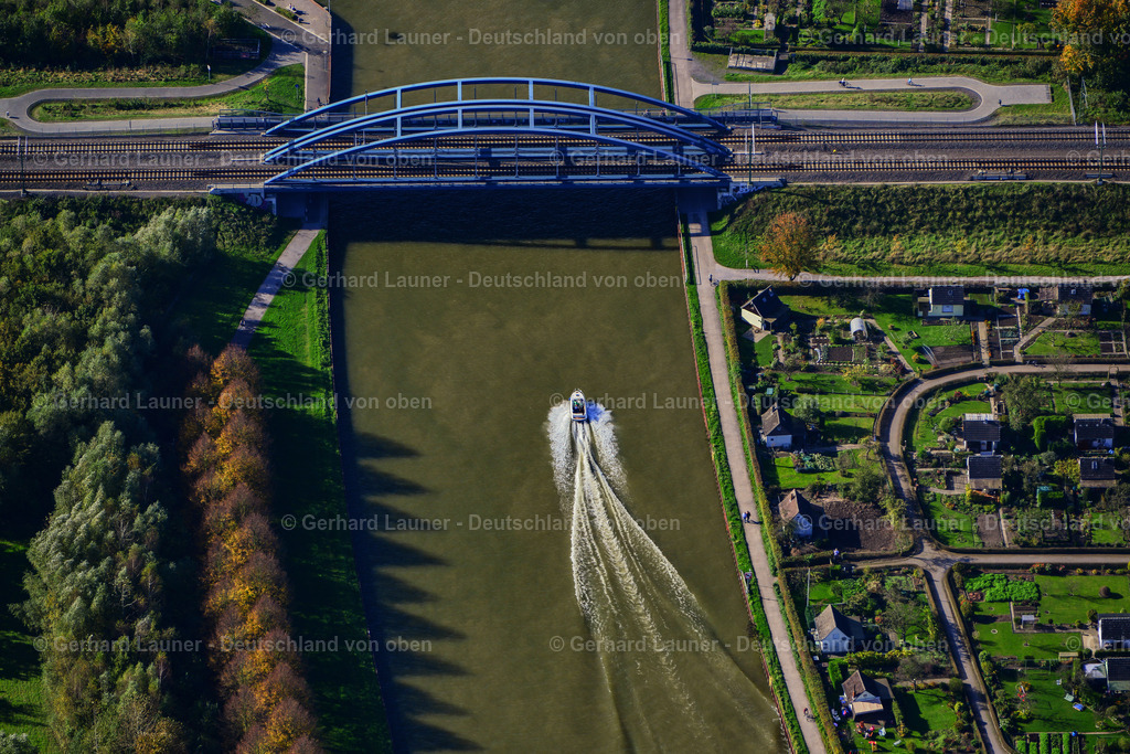 3491617 | Blaue Brücke über den Dattel-Hamm-Kanal bei Lünen