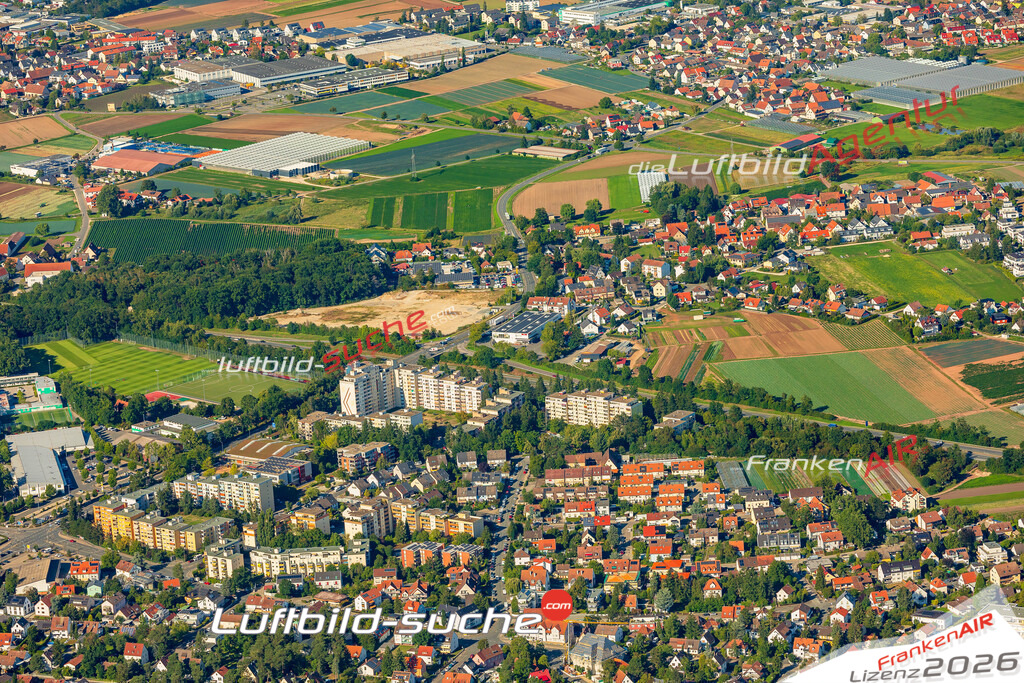 Geschenkidee Ronhof bei Fürth -Die Luftbildaufnahme wurde 2025 vom UL-Flugzeug heraus erstellt ( keine Drohne ) - Hochauflösende Luftaufnahme -Nicht vergleichbar mit Google Maps oder Satelittenbilder- Die Geschenkidee !Mit Lizenz und Bildrechte bestellbar
