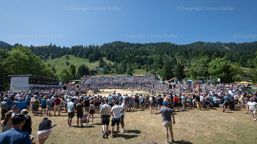 Schwingen -  Schwarzseeschwinget 2025 | Schwarzsee, 22.6.25, Schwingen - Schwarzseeschwinget.